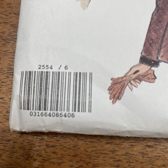 Vintage Vogue Sewing Pattern 2554 Basic Design Jacket Size 6-10 Misses & Petite - Picture 3 of 10